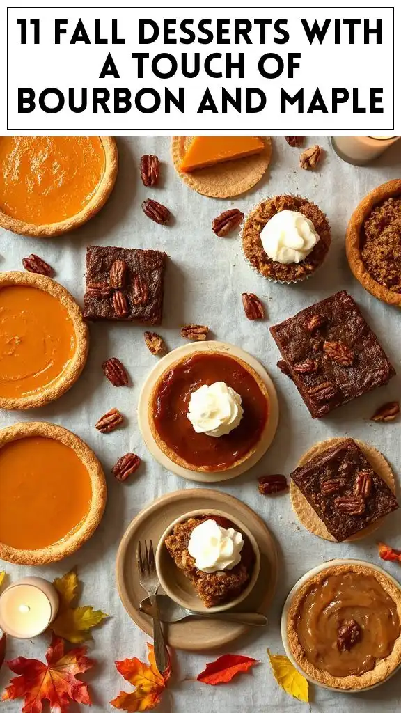11 Fall Desserts With a Touch of Bourbon and Maple