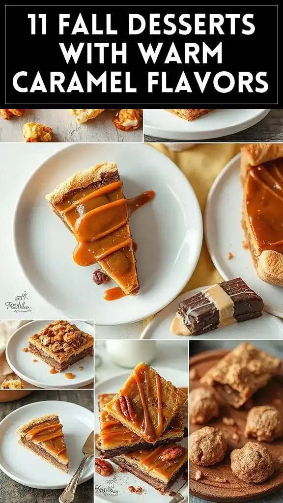 11 Fall Desserts With Warm Caramel Flavors