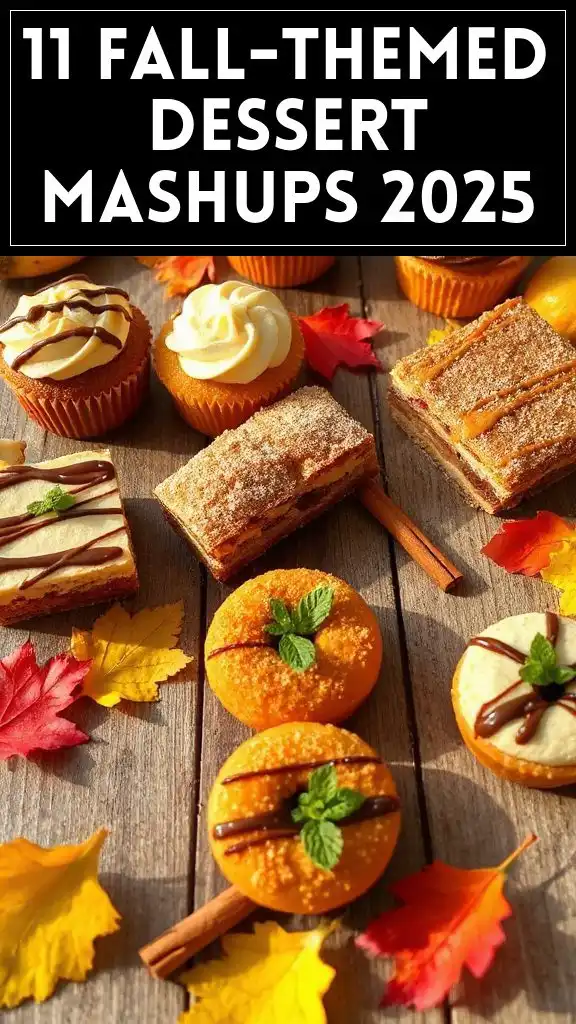 11 Fall-Themed Dessert Mashups 2025
