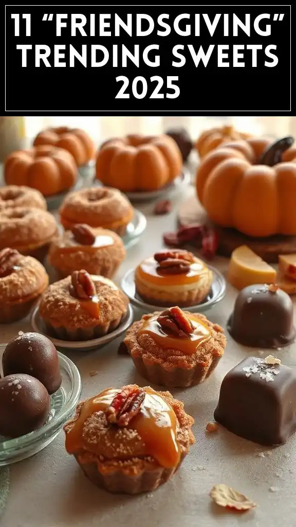 11 “Friendsgiving” Trending Sweets 2025