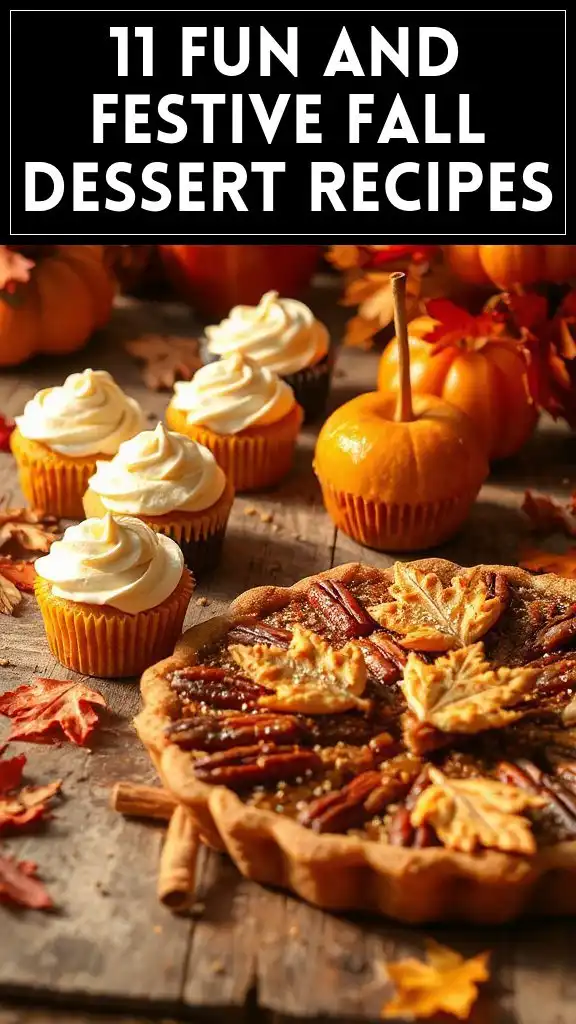 11 Fun and Festive Fall Dessert Recipes
