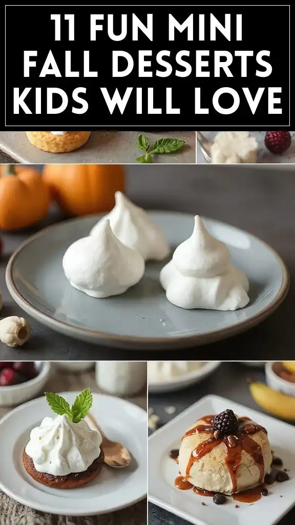 11 Fun Mini Fall Desserts Kids Will Love