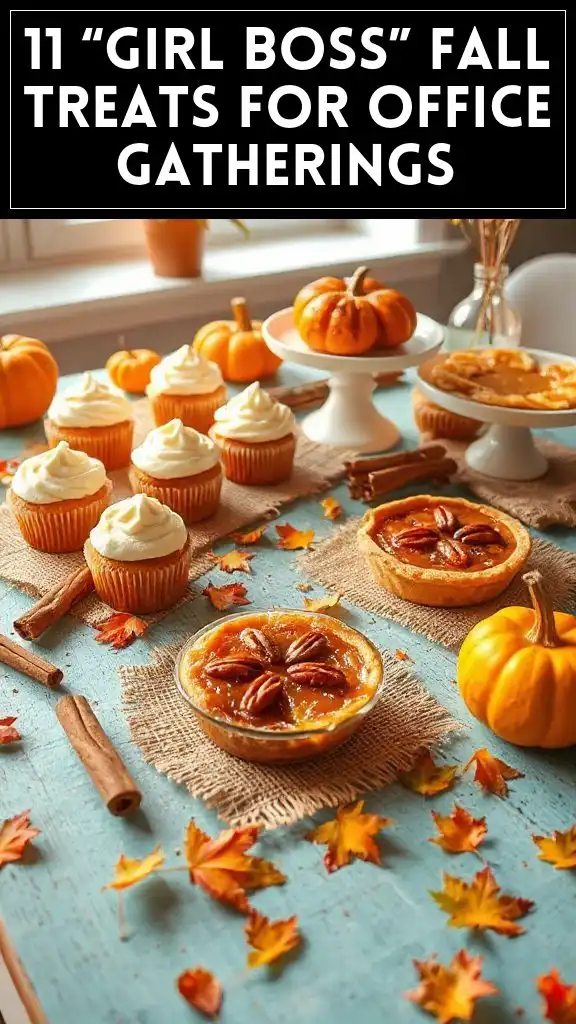 11 “Girl Boss” Fall Treats for Office Gatherings