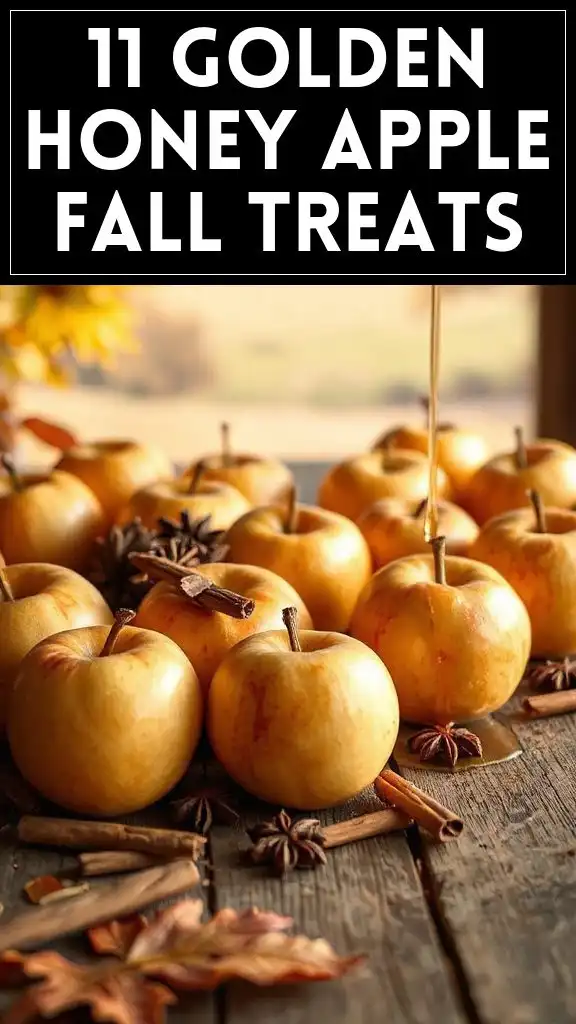 11 Golden Honey Apple Fall Treats