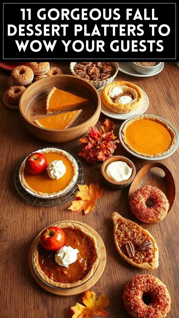 11 Gorgeous Fall Dessert Platters to Wow Your Guests