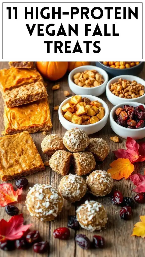 11 High-Protein Vegan Fall Treats