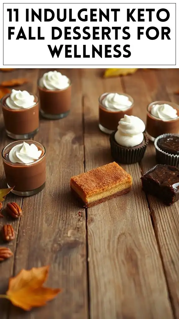 11 Indulgent Keto Fall Desserts for Wellness