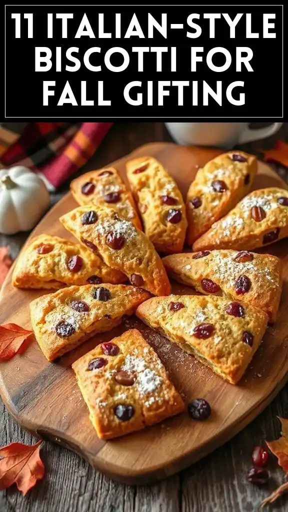 11 Italian-Style Biscotti for Fall Gifting