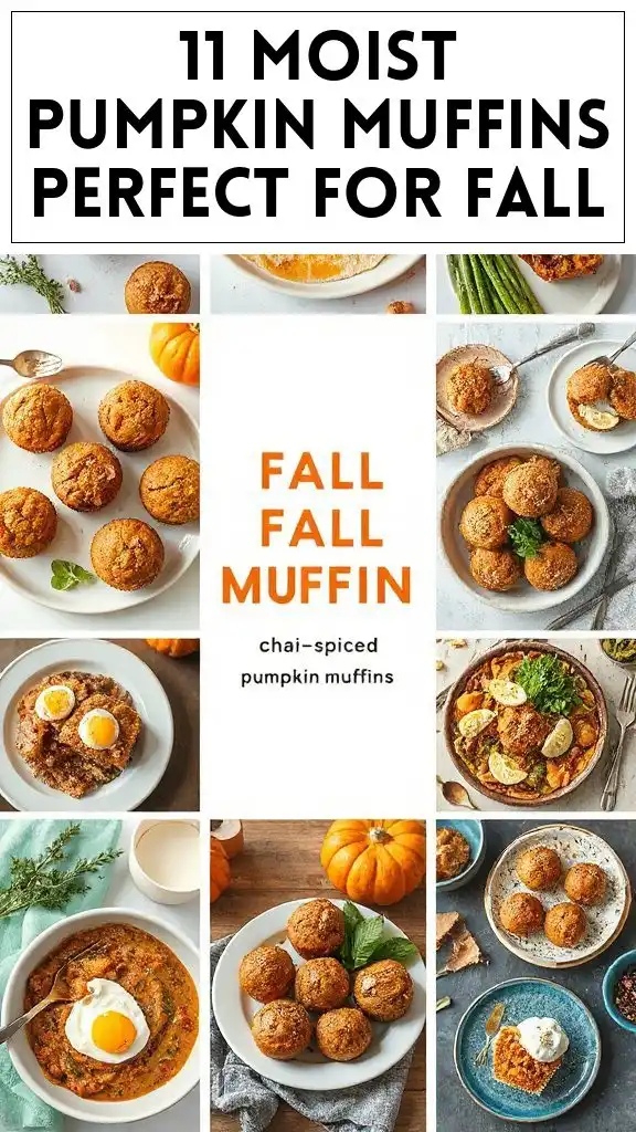 11 Moist Pumpkin Muffins Perfect for Fall