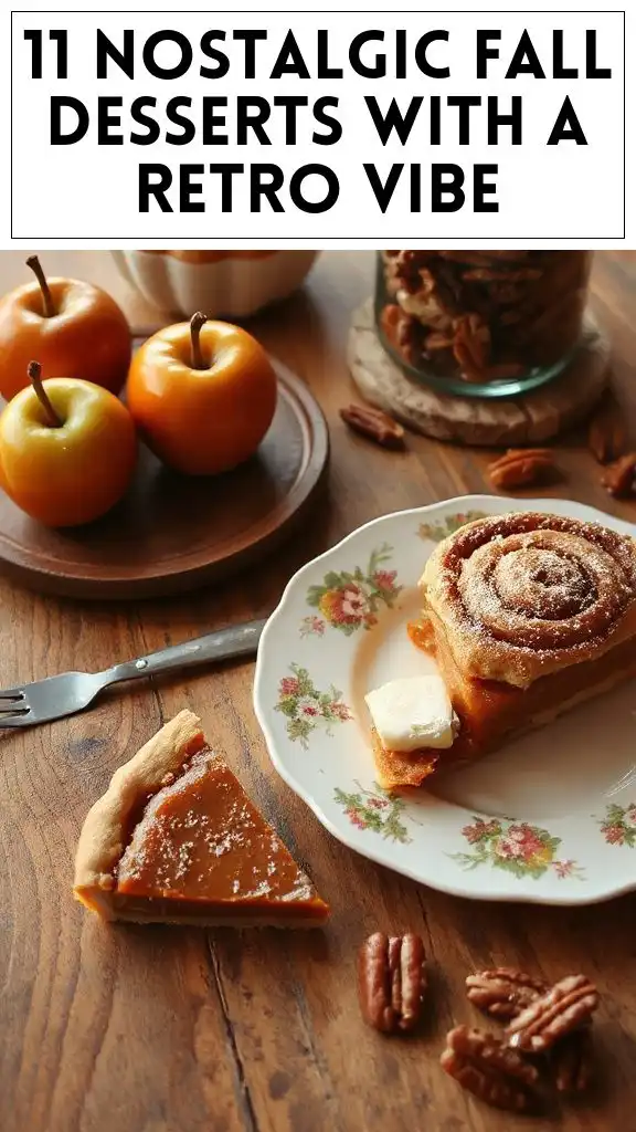 11 Nostalgic Fall Desserts With a Retro Vibe