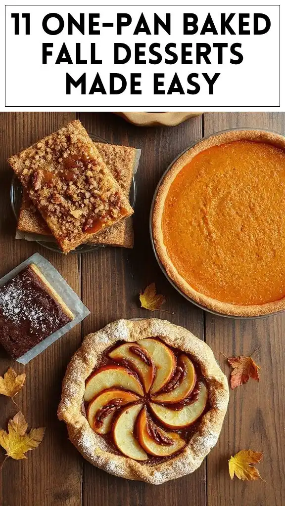 11 One-Pan Baked Fall Desserts Made Easy