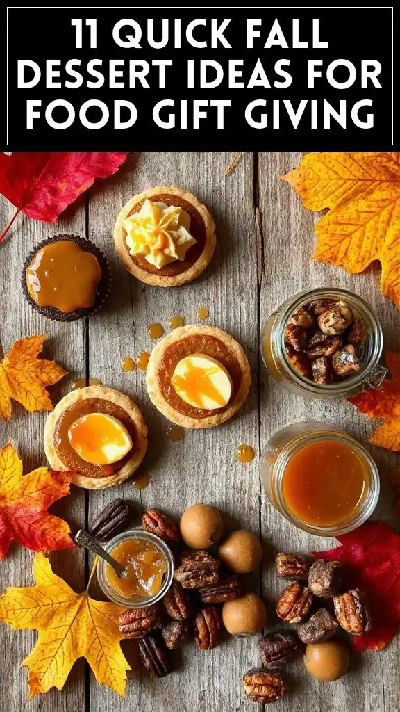11 Quick Fall Dessert Ideas for Food Gift Giving