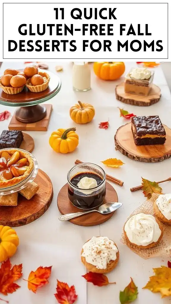 11 Quick Gluten-Free Fall Desserts for Moms