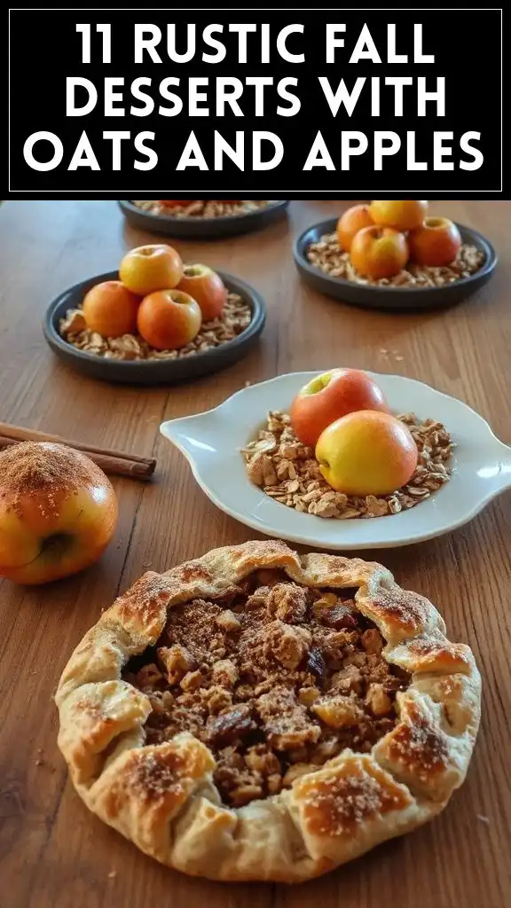11 Rustic Fall Desserts With Oats and Apples