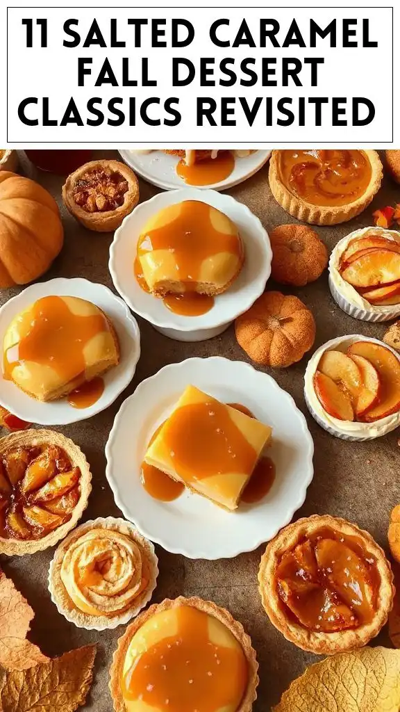 11 Salted Caramel Fall Dessert Classics Revisited