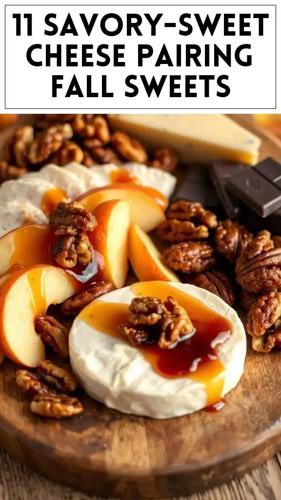 11 Savory-Sweet Cheese Pairing Fall Sweets