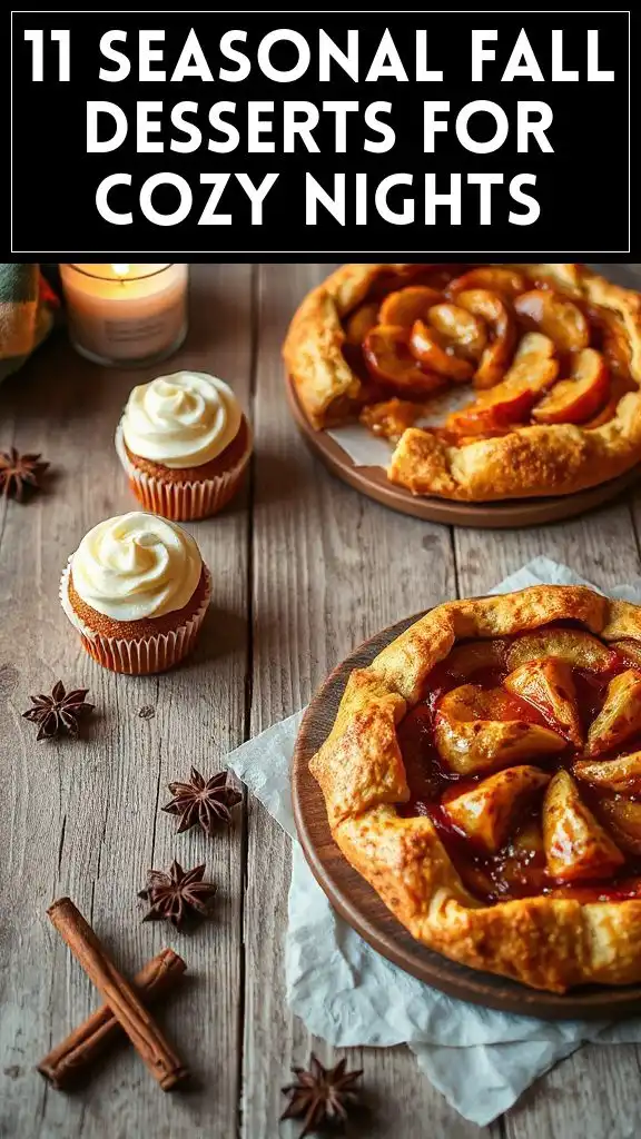 11 Seasonal Fall Desserts for Cozy Nights