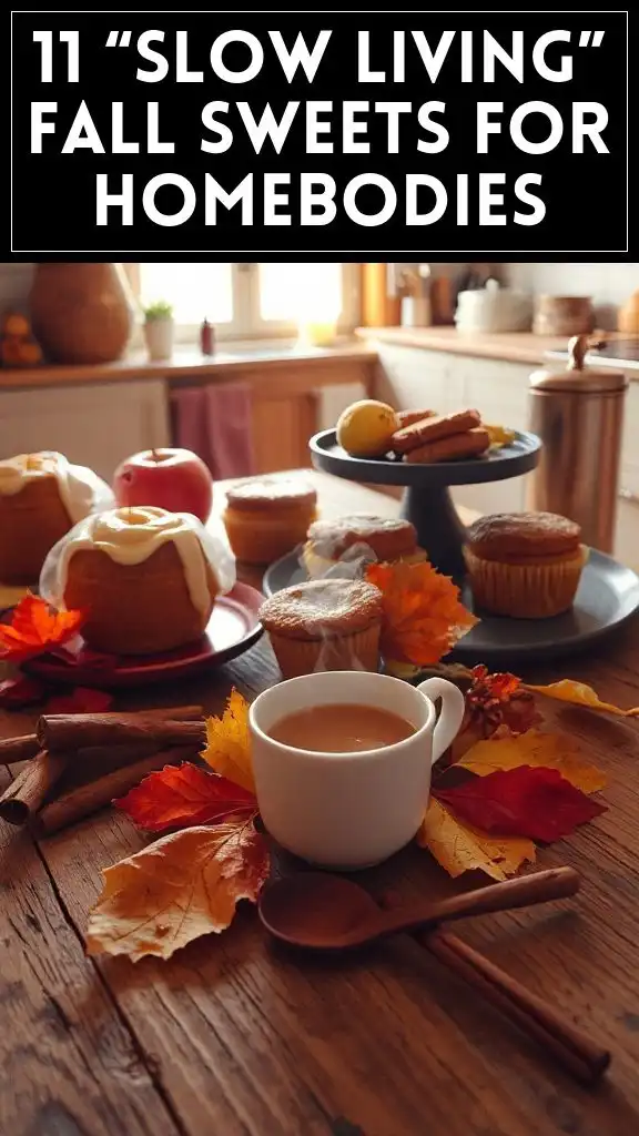 11 “Slow Living” Fall Sweets for Homebodies