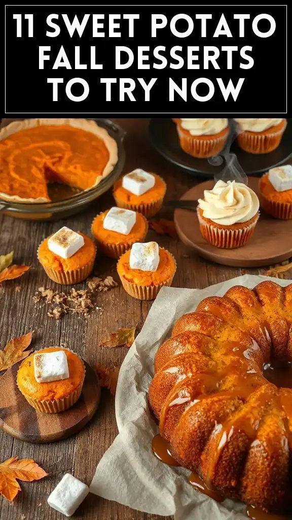 11 Sweet Potato Fall Desserts to Try Now