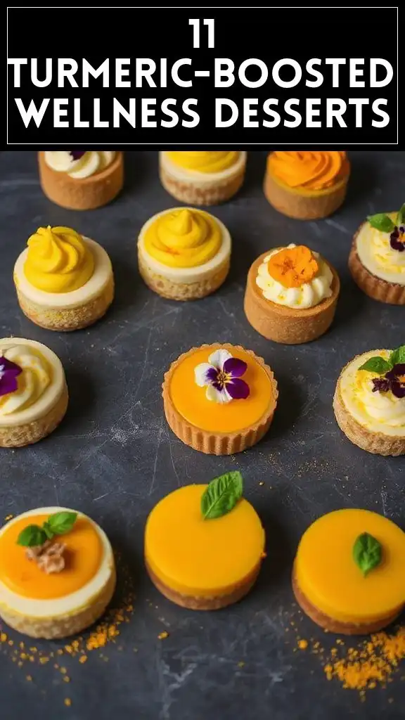 11 Turmeric-Boosted Wellness Desserts