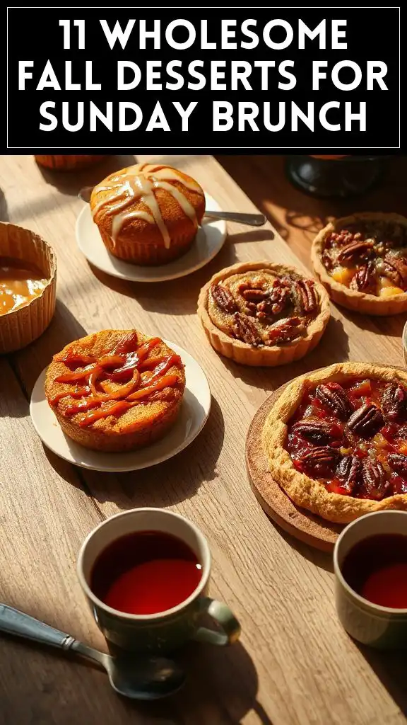 11 Wholesome Fall Desserts for Sunday Brunch