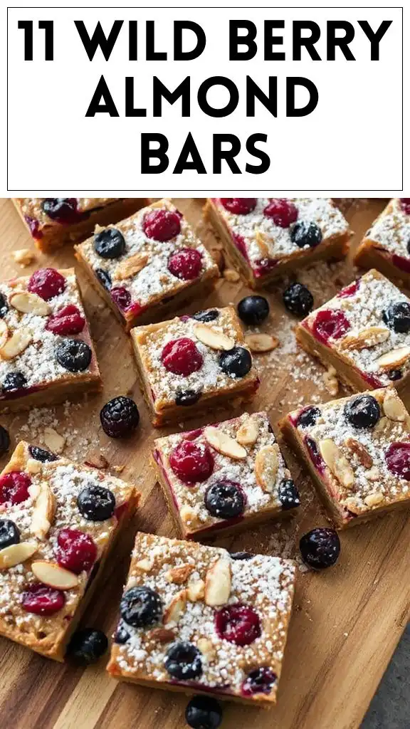 11 Wild Berry Almond Bars