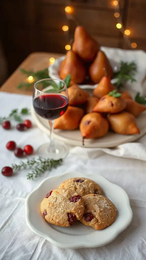 cranberry orange cookies dessert