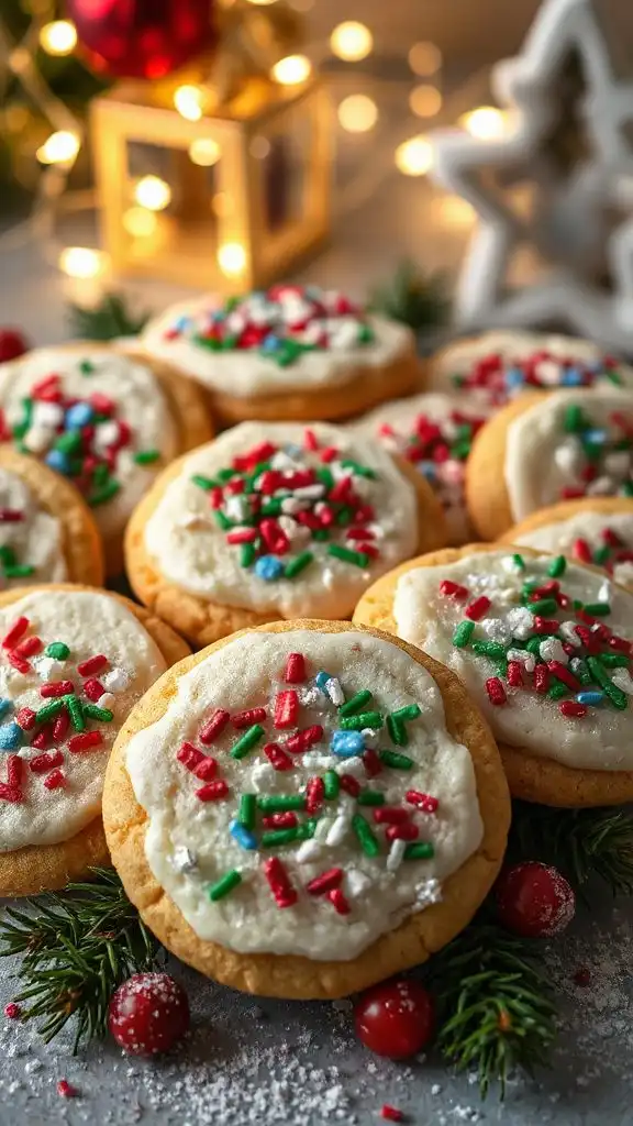 glittery festive cookie recipe
