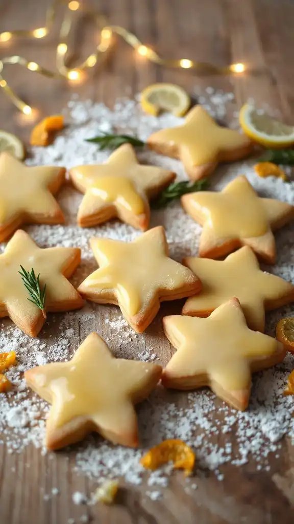 limoncello flavored holiday cookies