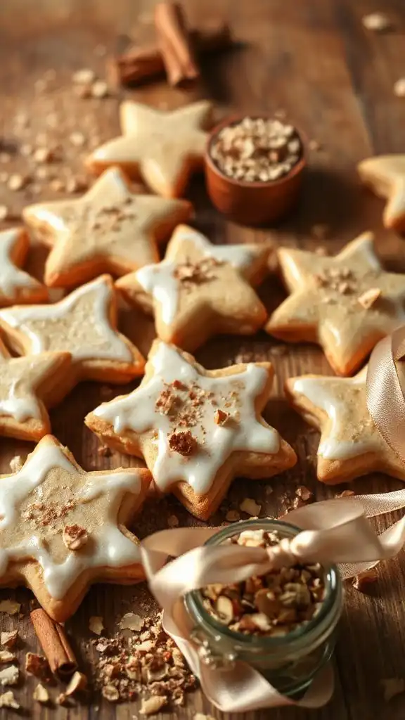 nutty hazelnut cinnamon cookies