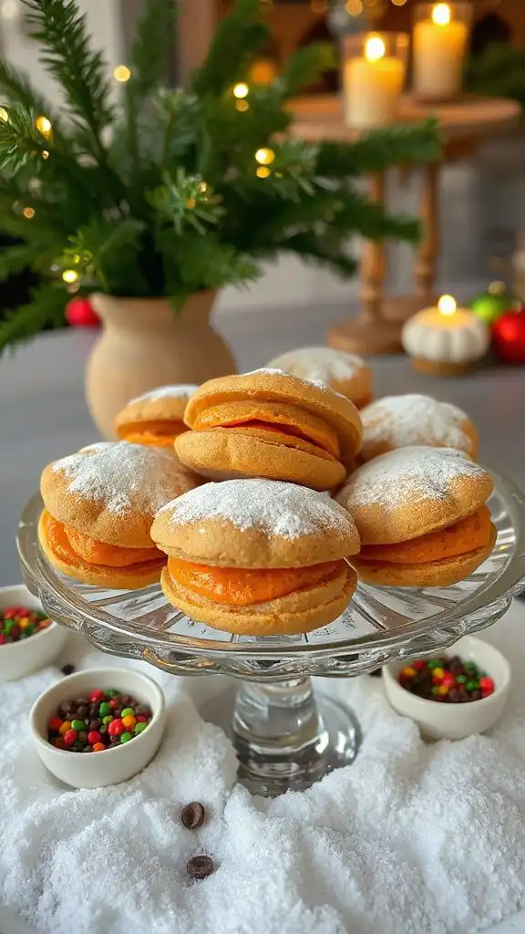 pumpkin spice layered pastries