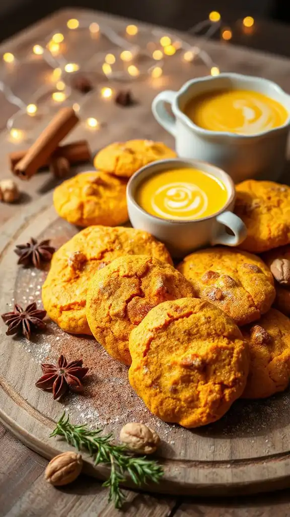 pumpkin turmeric cookie recipe