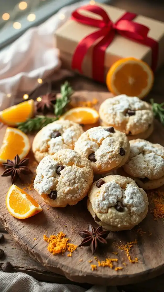 ricotta chocolate orange cookies