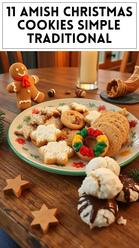11 Amish Christmas Cookies Simple Traditional
