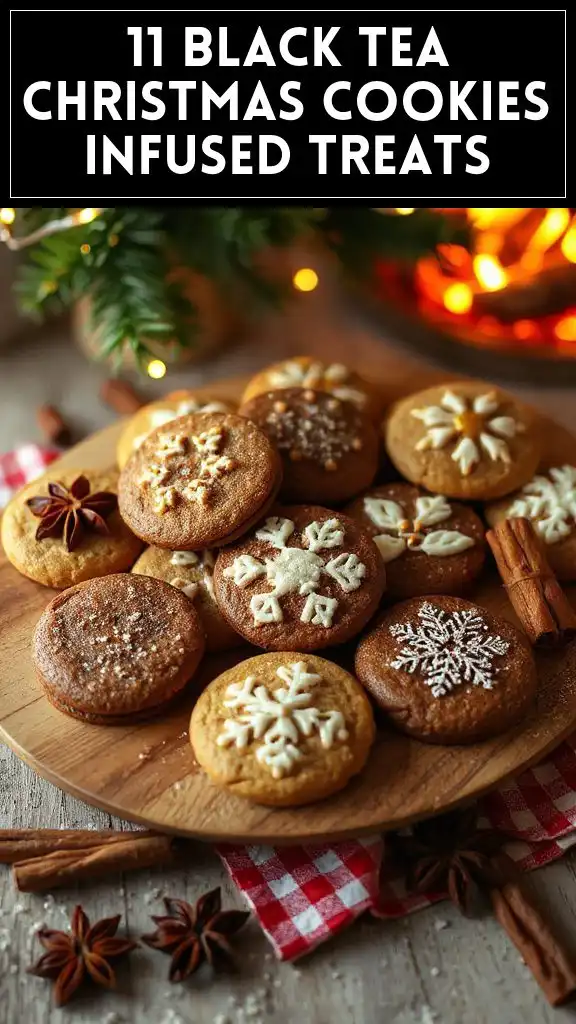 11 Black Tea Christmas Cookies Infused Treats