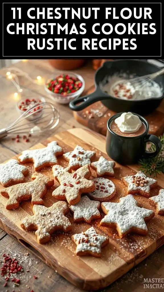 11 Chestnut Flour Christmas Cookies Rustic Recipes