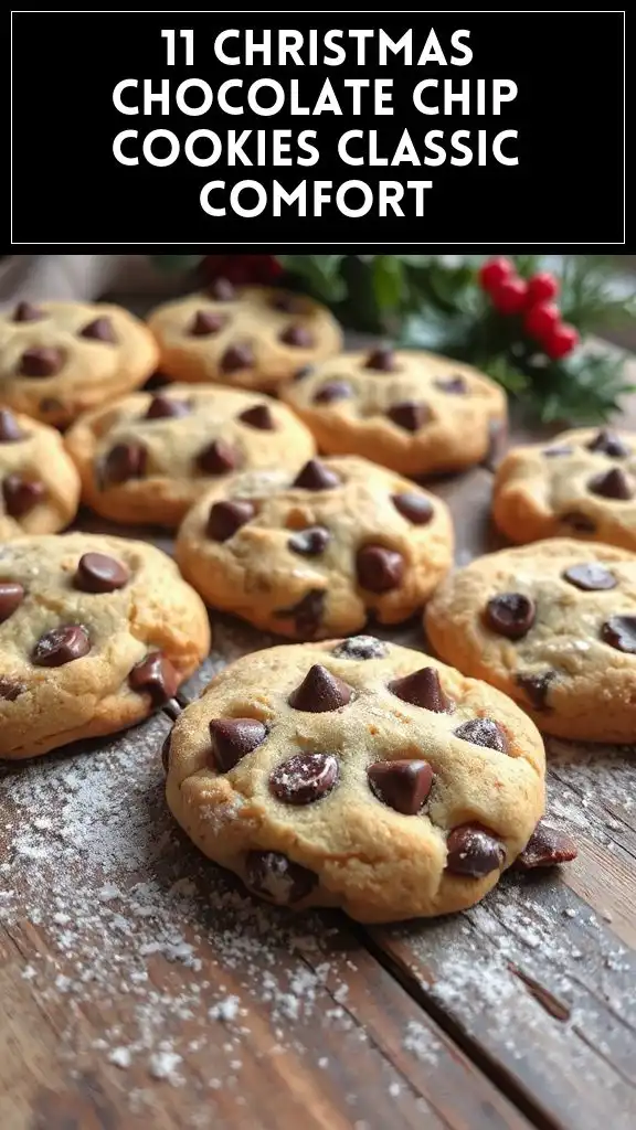 11 Christmas Chocolate Chip Cookies Classic Comfort