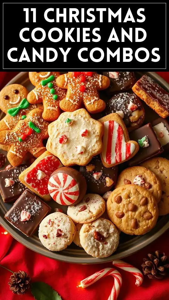 11 Christmas Cookies And Candy Combos