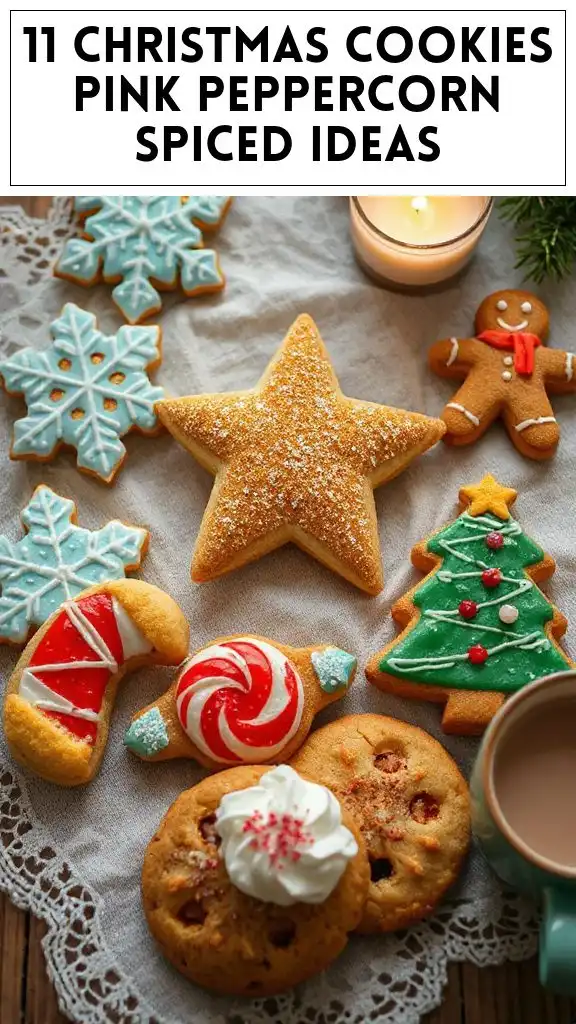 11 Christmas Cookies Pink Peppercorn Spiced Ideas