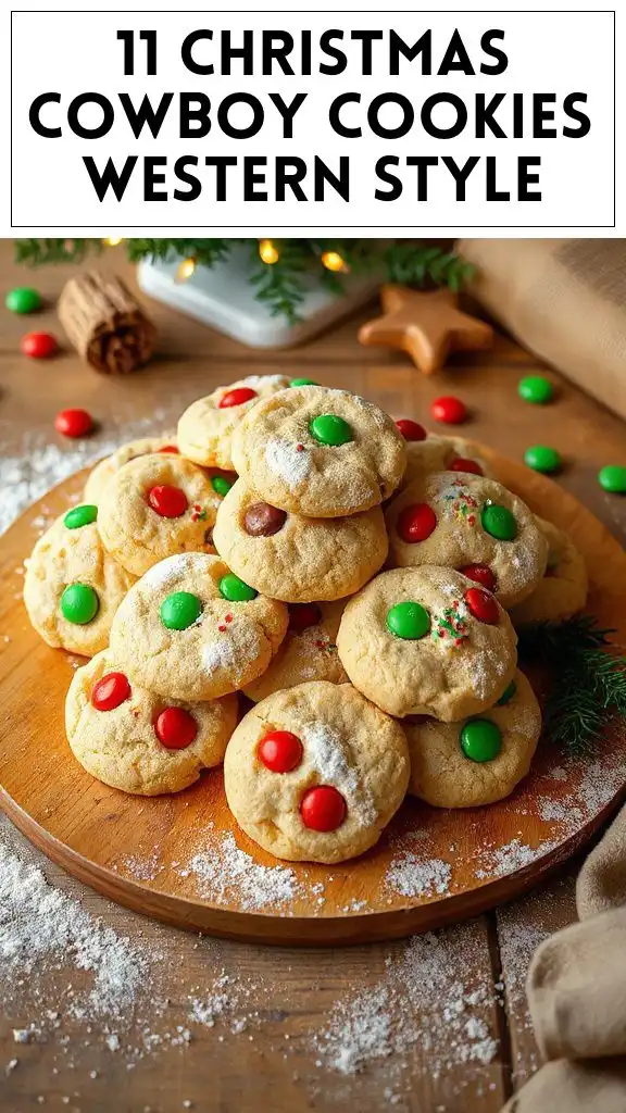 11 Christmas Cowboy Cookies Western Style