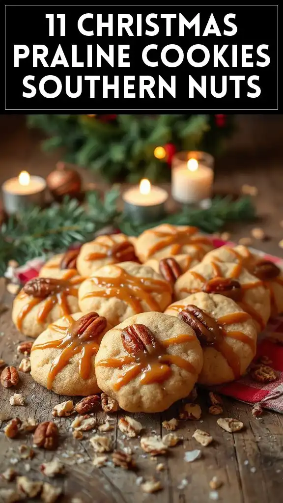 11 Christmas Praline Cookies Southern Nuts
