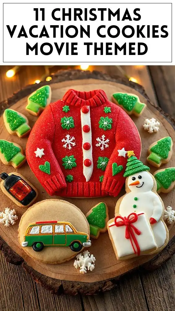 11 Christmas Vacation Cookies Movie Themed