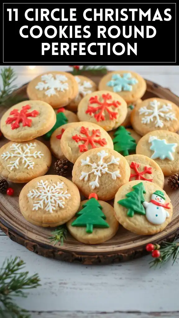 11 Circle Christmas Cookies Round Perfection