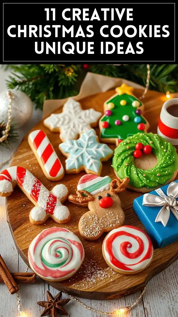 11 Creative Christmas Cookies Unique Ideas