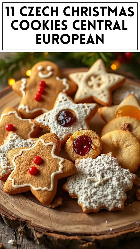 11 Czech Christmas Cookies Central European