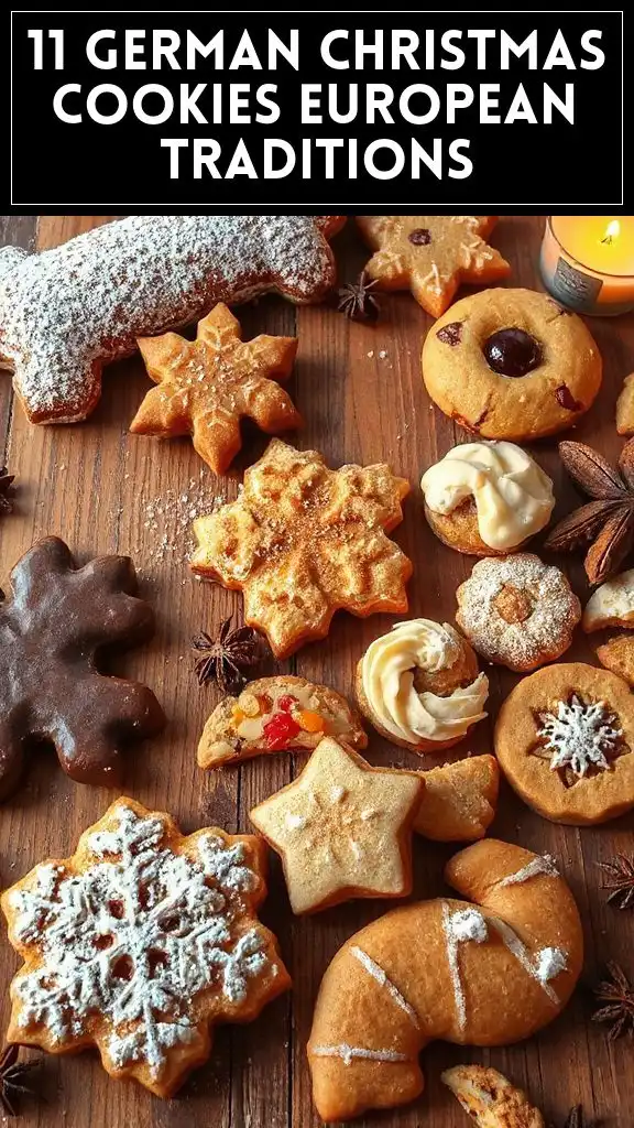 11 German Christmas Cookies European Traditions