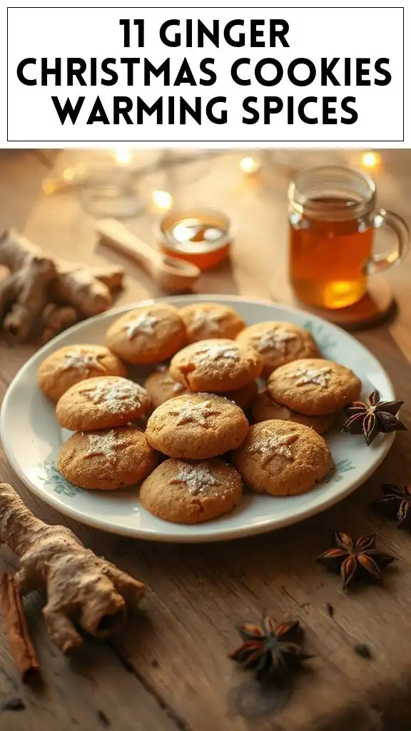 11 Ginger Christmas Cookies Warming Spices