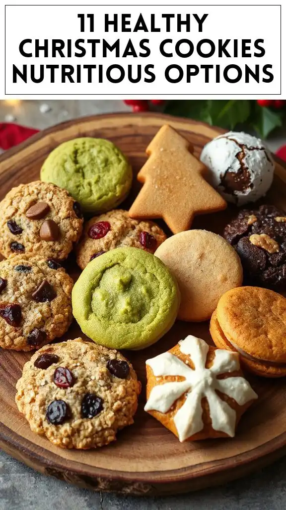 11 Healthy Christmas Cookies Nutritious Options