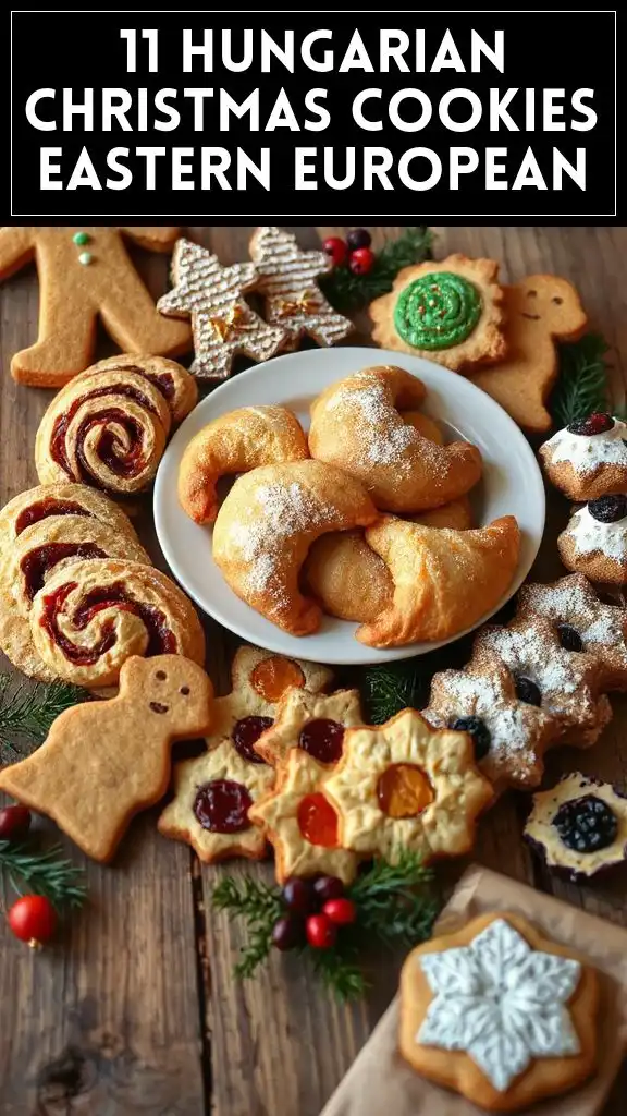 11 Hungarian Christmas Cookies Eastern European