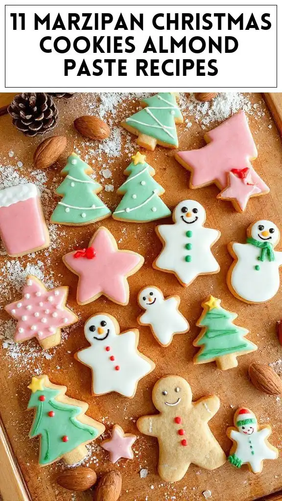 11 Marzipan Christmas Cookies Almond Paste Recipes